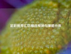 足彩推荐汇总精选预测与策略分析
